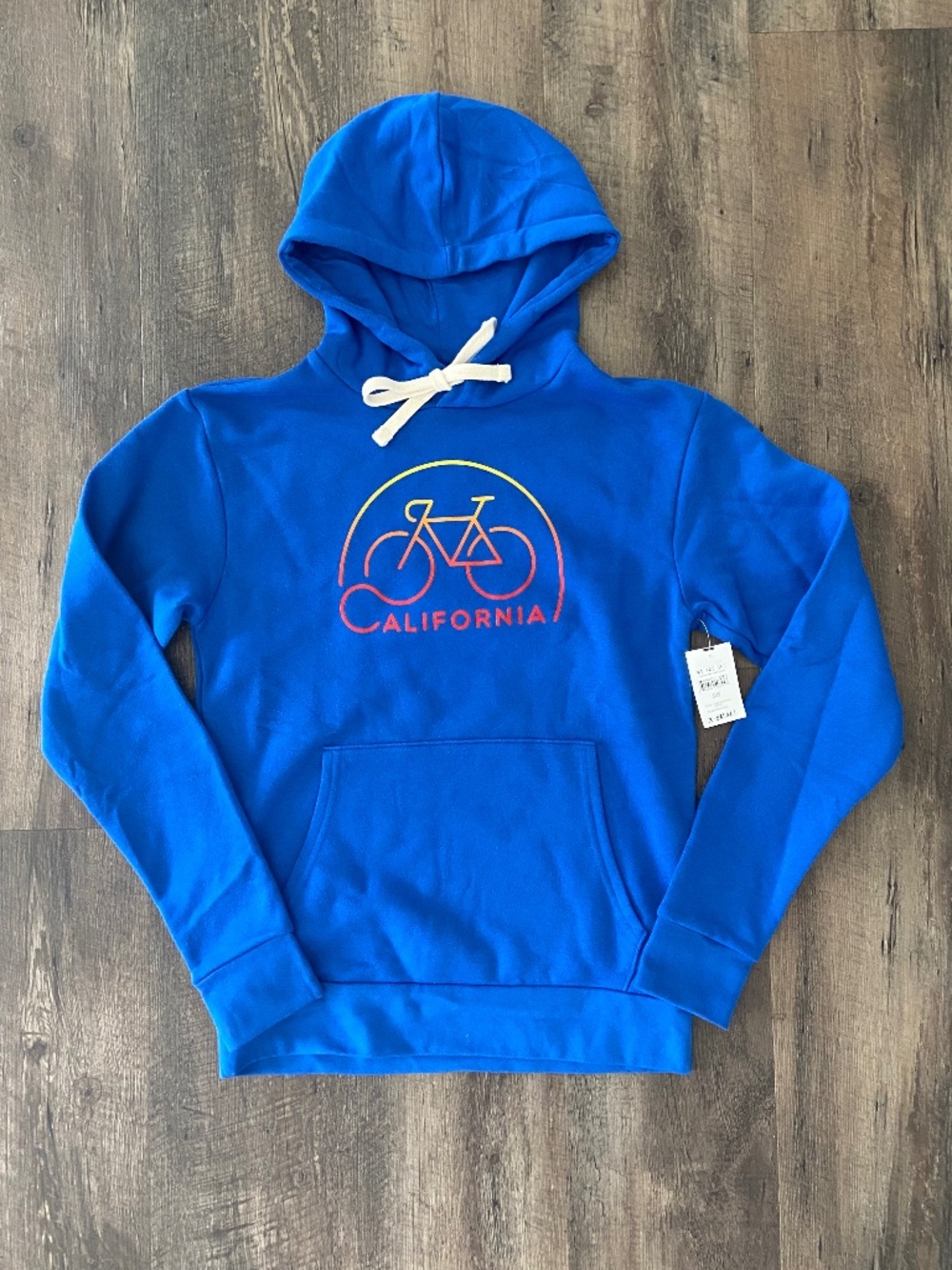 We Are SFC Royal Blue Bike California Hoodie in Size XS